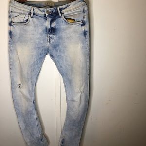 Zara Mens Slim fit Denim Jeans34x32